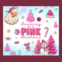 Dreaming Of A Pink Christmas Premium Hoodie | Teevron