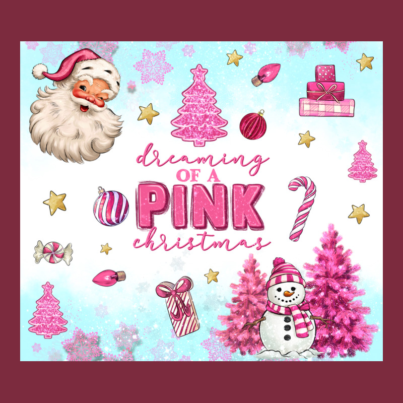Dreaming Of A Pink Christmas Premium Hoodie by MaliasSmallBusiness | Teevron