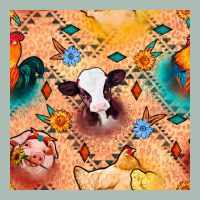 Western Farm Animals Seamless Pattern Classic Tee | Teevron