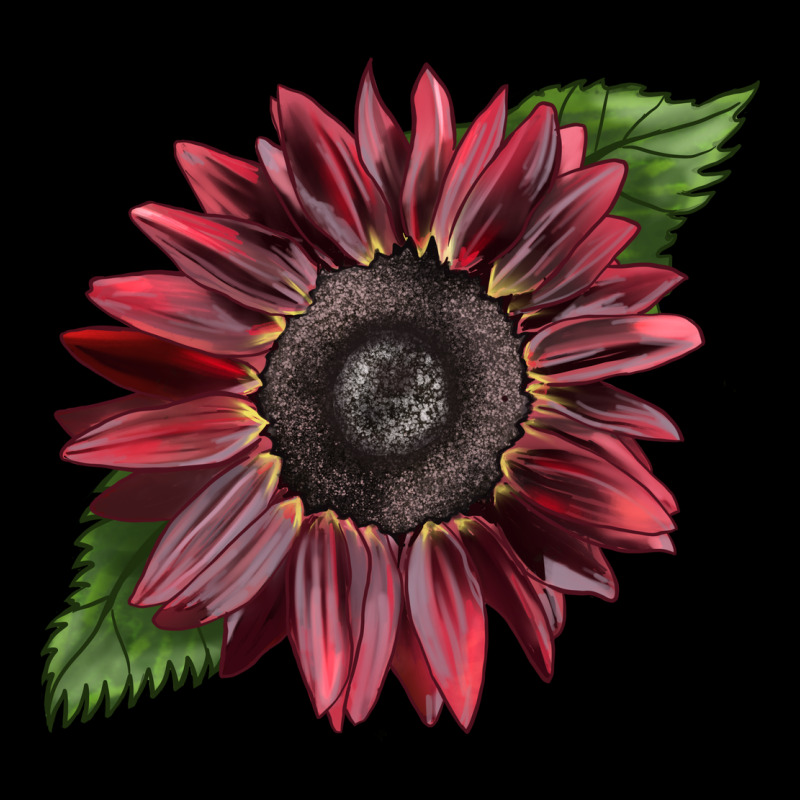 Chocolate Sunflower Premium Sweatshirt by LillyAllenDesigns | Teevron