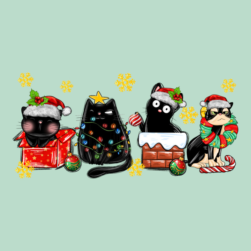 Christmas Cats Premium Hoodie by MaliasSmallBusiness | Teevron