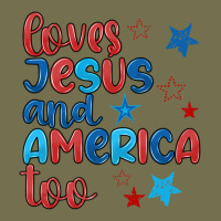 Love Jesus And America Too Vintage Hoodie | Teevron