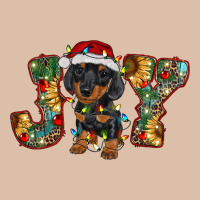 Dachshund Puppy Christmas Joy Urban Heavy Tee | Teevron