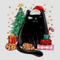 Christmas Black Cat Premium Hoodie | Teevron