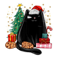 christmas black cat | Teevron