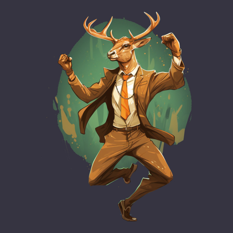 Happy Deer Vintage Hoodie by Unal Design | Teevron