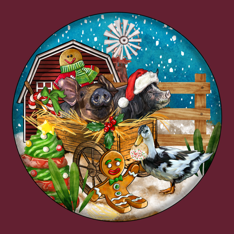 Christmas  Farm Animals Classic Tee by FaDigitalArtStudio | Teevron