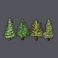 Christmas Trees Vintage Hoodie | Teevron