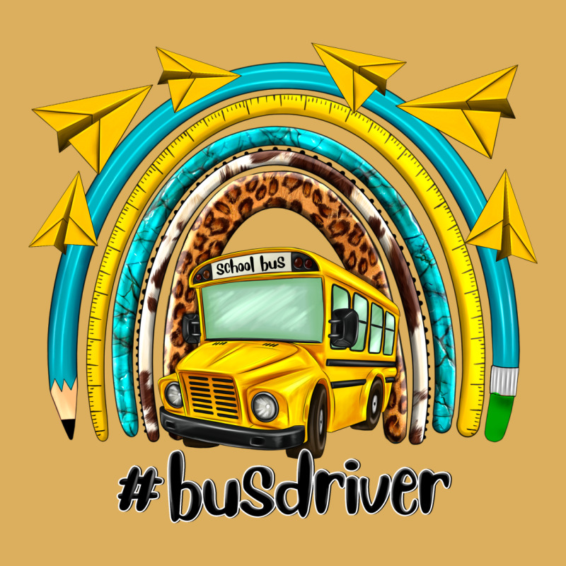 Bus Driver Rainbow Premium Hoodie by NancyCooperArtShop | Teevron