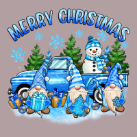 Merry Christmas Snowman Gnomes Truck Vintage Hoodie | Teevron
