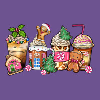 Pink Gingerbread Coffee Cups Vintage Tee | Teevron