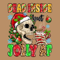 Dead Inside But Jolly Af Vintage Hoodie | Teevron