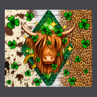 St. Patrick's Day Highland Cow Long Sleeve Tee | Teevron