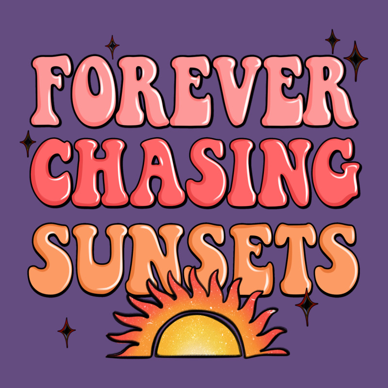 Forever Chasing Sunsets Vintage Hoodie by JahusDesignShop | Teevron