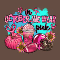 In October We Wear Pink American Football Long Sleeve Tee | Teevron