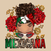 Mexicana Latina Messy Bun Heavyweight Sweatshirt | Teevron