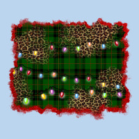Christmas Green Plaid Background Classic Tee | Teevron