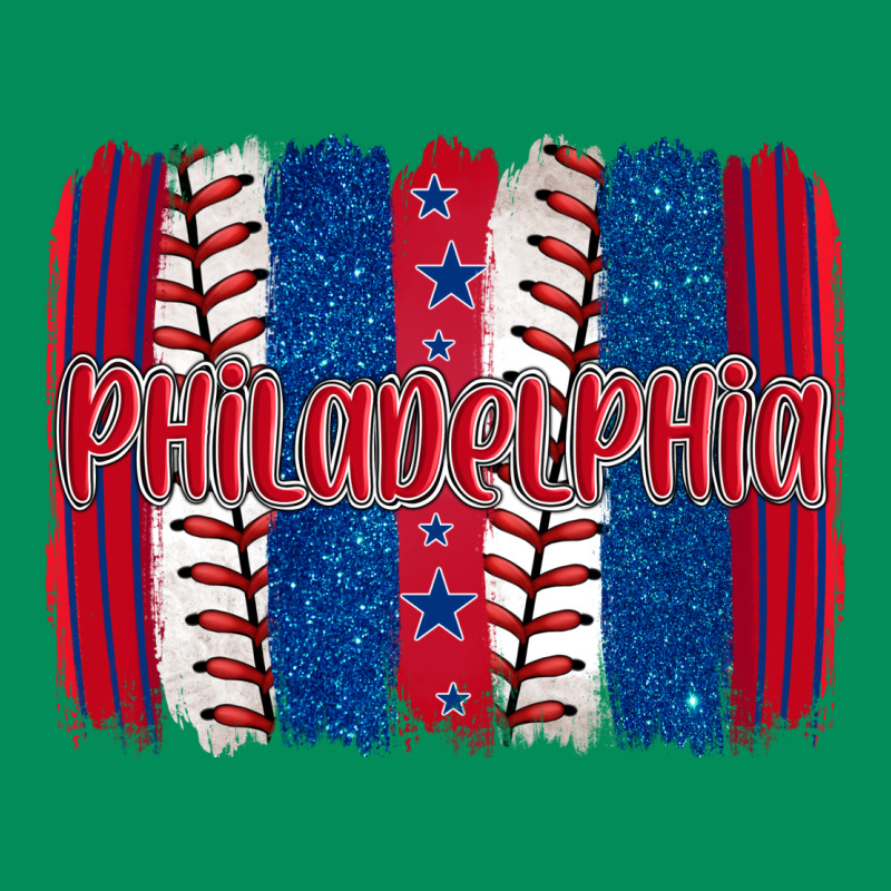 Philadelphia Baseball Team Spirit Brushstrokes Urban Hoodie by Artiststas | Teevron