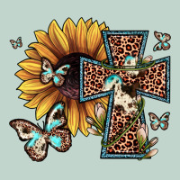 Leopard Cross Sunflower Butterfly Zipper Hoodie | Teevron