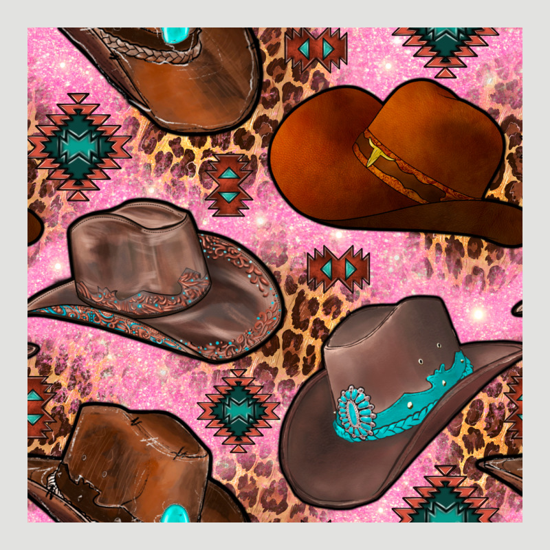 Western Cowboy Hat Seamless Pattern Classic Tee by BundleAndBundleShop | Teevron