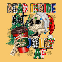 Dead Inside But Jolly As Fuck Vintage Hoodie | Teevron