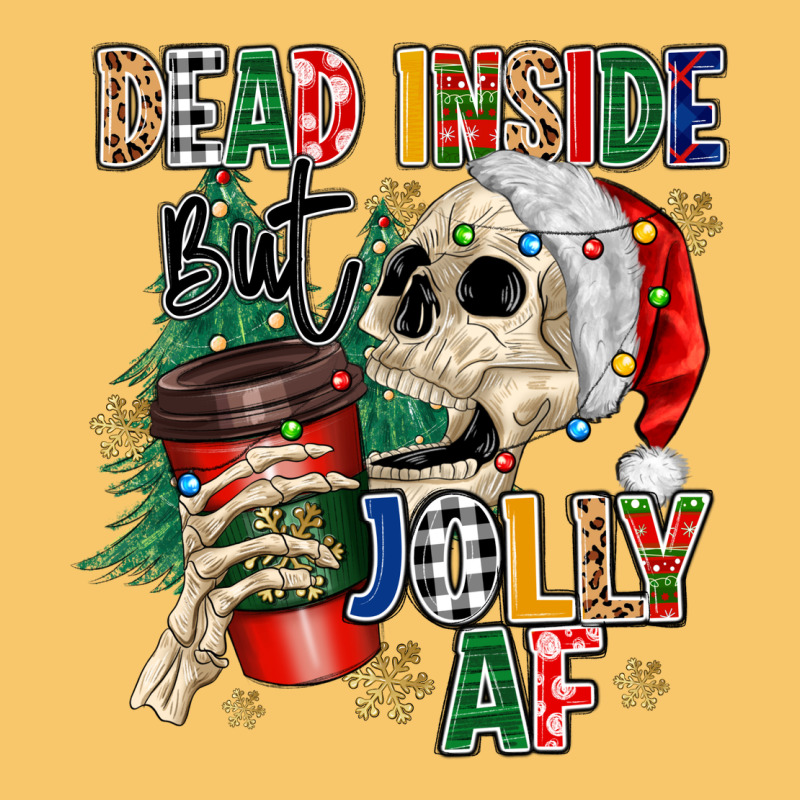 Dead Inside But Jolly As Fuck Vintage Hoodie by MaliasSmallBusiness | Teevron