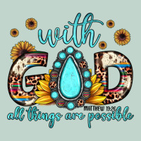 With God All Things Are Possible Matthew 19 26 Zipper Hoodie | Teevron