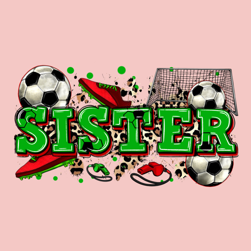 Sister Soccer Urban Heavy Tee by Zillion Design Studio | Teevron