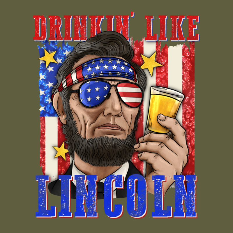 Drinking Like Lincoln Vintage Tee by texasbilliewilder | Teevron
