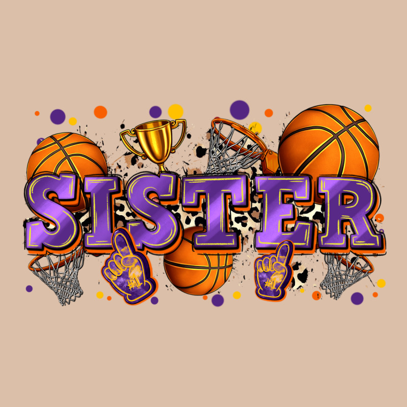 Sister Basketball Urban Heavy Tee by Zillion Design Studio | Teevron