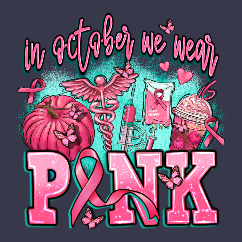In October We Wear Pink Long Sleeve Tee by AdoDesignShop | Teevron