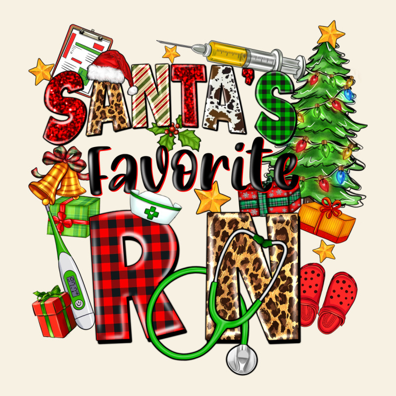 Santa's Favorite Rn Vintage Tee by Zillion Design Studio | Teevron