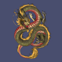 Green And Yellow Dragon Vintage Tee | Teevron
