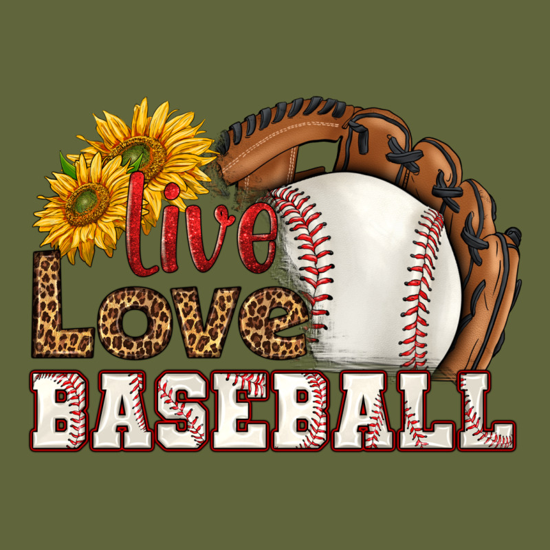 Live Love Baseball Classic Tee by HRA Design Shop | Teevron