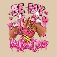 Be My Valentine Afro Girl Sneakers Heavyweight Sweatshirt | Teevron