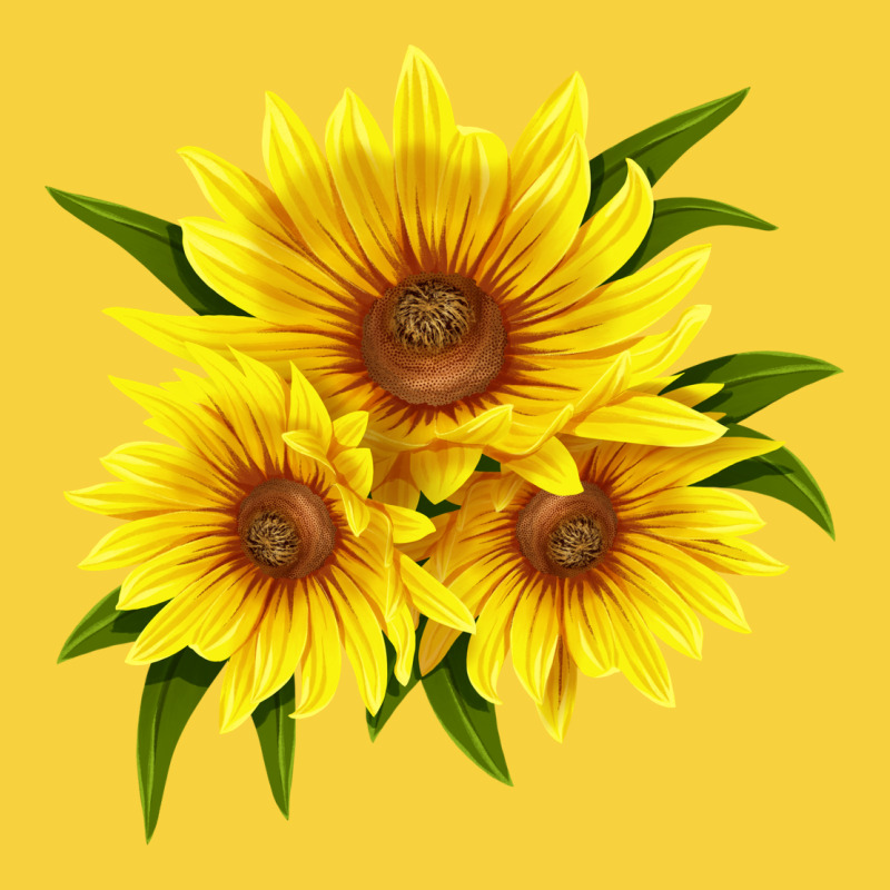 Maximillian Perennial Sunflower Premium Sweatshirt by LillyAllenDesigns | Teevron