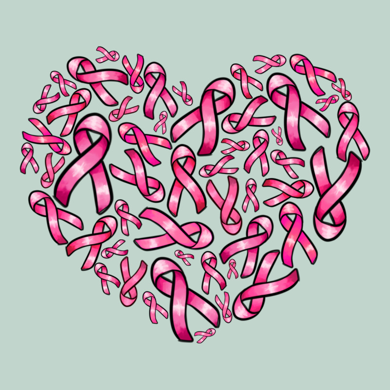 Breast Cancer Ribbon Heart Zipper Hoodie by AdoDesignShop | Teevron