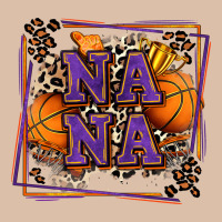 Basketball Nana With Leopard Urban Heavy Tee | Teevron