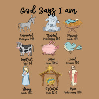 God Says I Am Vintage Hoodie | Teevron