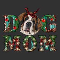 Christmas St. Bernard Dog Mom Urban Heavy Tee | Teevron