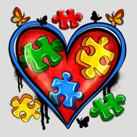 Autism Heart Zipper Hoodie | Teevron
