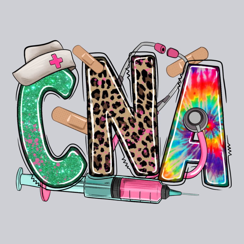 Cna Nurse Tie Dye Leopard Heavyweight Sweatshirt by RanaPortraitStore | Teevron