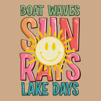 Boat Waves Sun Rays Lake Days Vintage Hoodie | Teevron