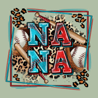 Baseball Nana With Leopard Urban Heavy Tee | Teevron