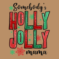 Somebodys Holly Jolly Mama Vintage Hoodie | Teevron
