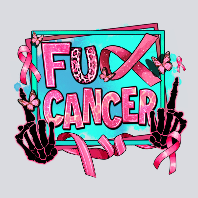Fuck Cancer Zipper Hoodie by AdoDesignShop | Teevron