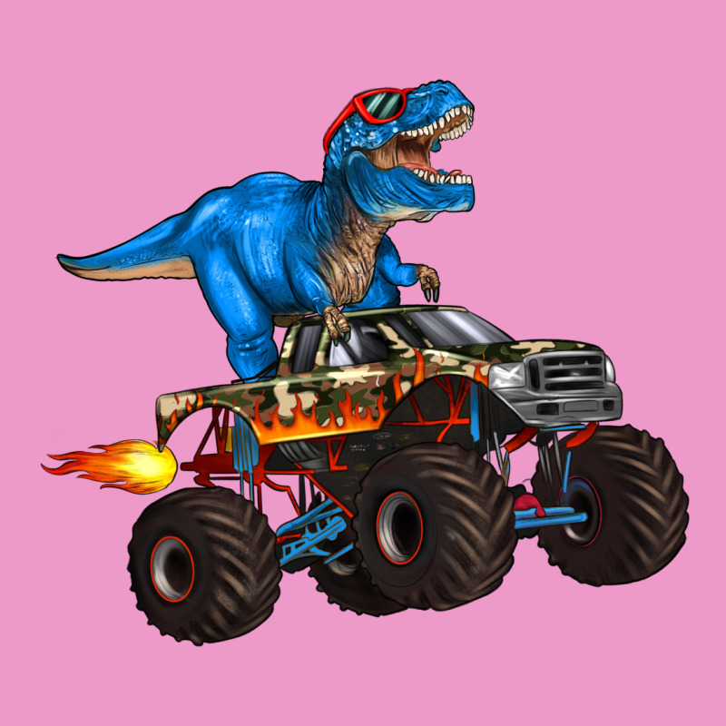Monster Truck And  T Rex Dinosaur Urban Hoodie by Artiststas | Teevron