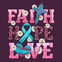 Faith Hope Love  Cross And Ribbon Long Sleeve Tee | Teevron