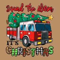 Sound The Alarm Its Christmas Fire Truck Vintage Hoodie | Teevron