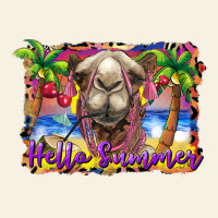 Hello Summer Camel At The Beach Vintage Tee | Teevron